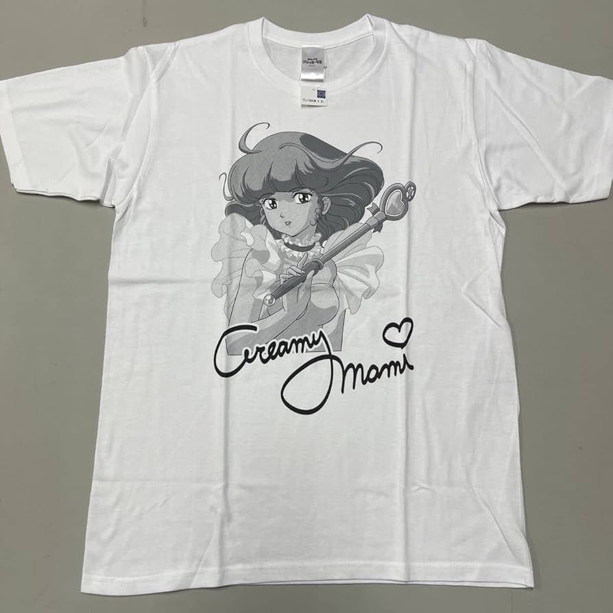 魔法の天使クリィミーマミ Tシャツ XLサイズ 漫画 アニメ 映画 ゲーム 声優 Amazon.co.jp: クリーミィマミ 魔法の天使クリィミーマミ T